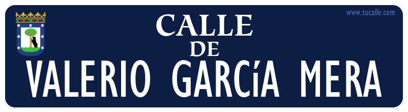 cartel_de_calle-de-Valerio García Mera_en_madrid_antiguo